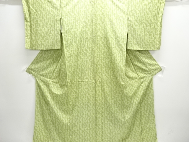 JAPANESE KIMONO / SILK / HAND WOVEN TSUMUGI / KIKU